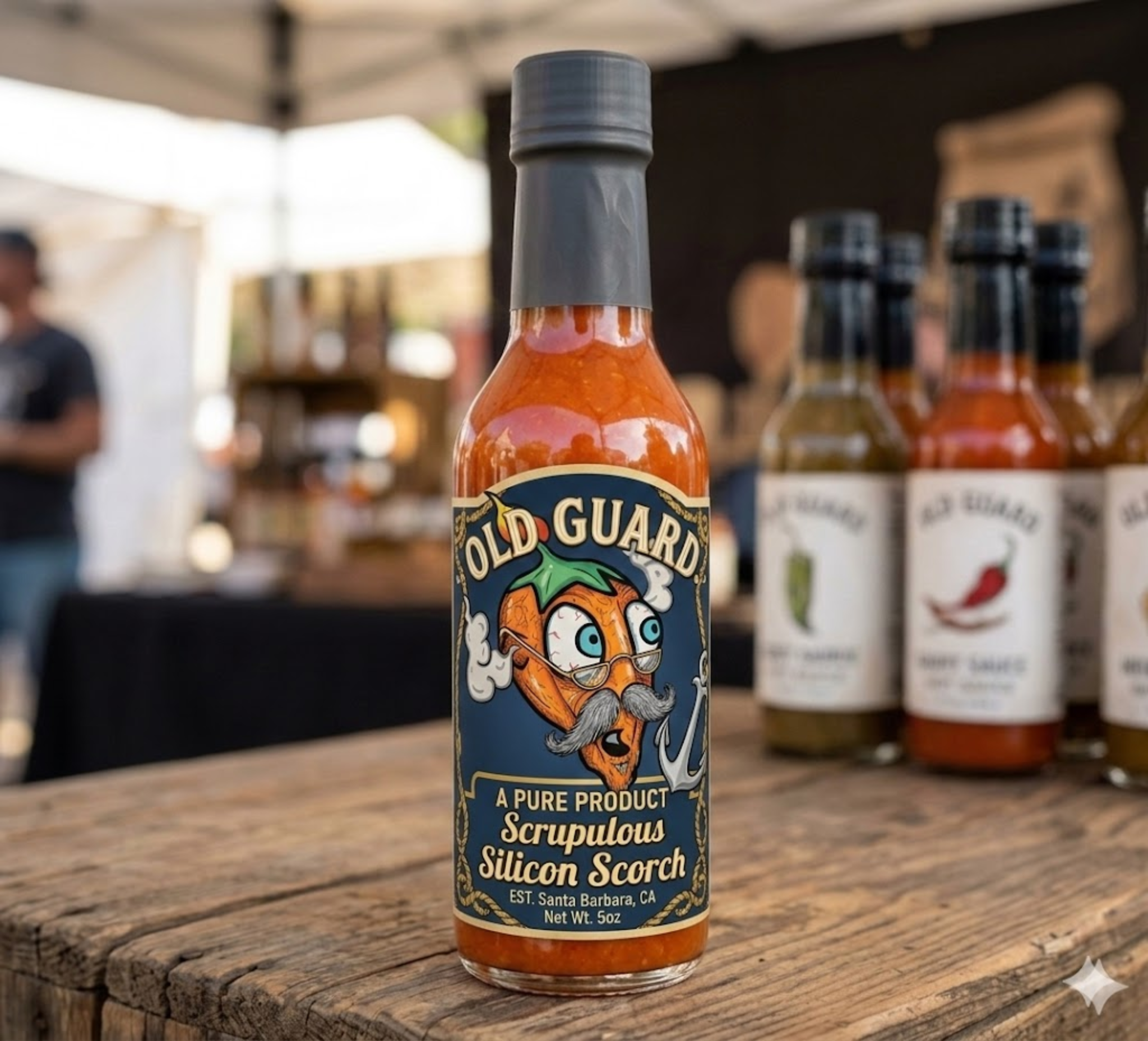 Old Guard Pepper Co bottle